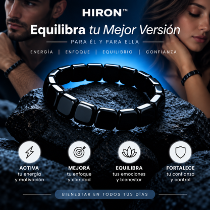 Hiron™ Pulsera De Hematita