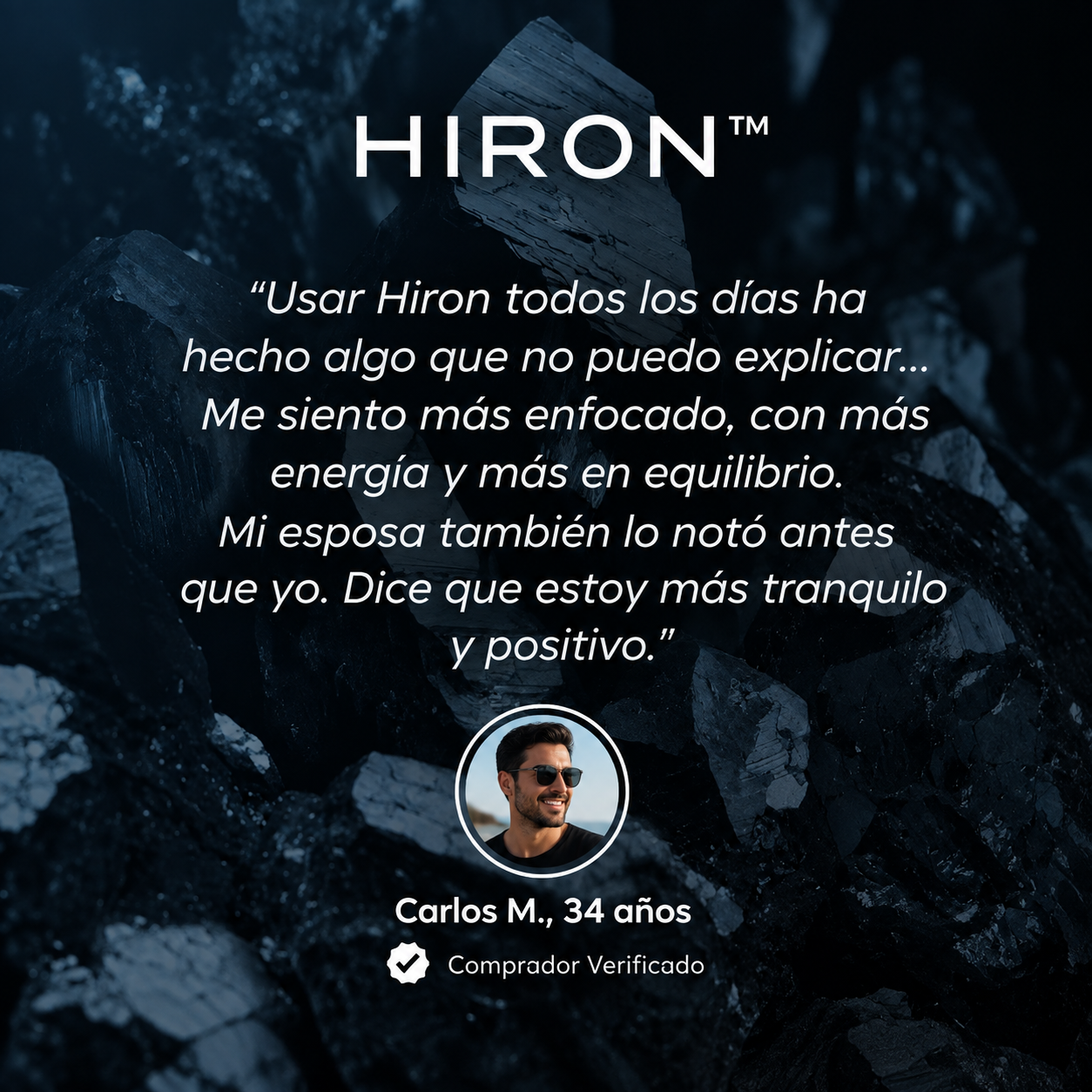 Hiron™ Pulsera De Hematita